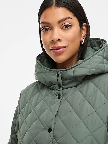 Vila Steppjacke "VITATE L/S HOODED JACKET - NOOS", mit Kapuze günstig online kaufen