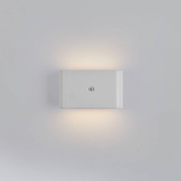 JUST LIGHT. LED-Akku-Wandleuchte Ziddy, weiß, Sensor 3.000 K günstig online kaufen