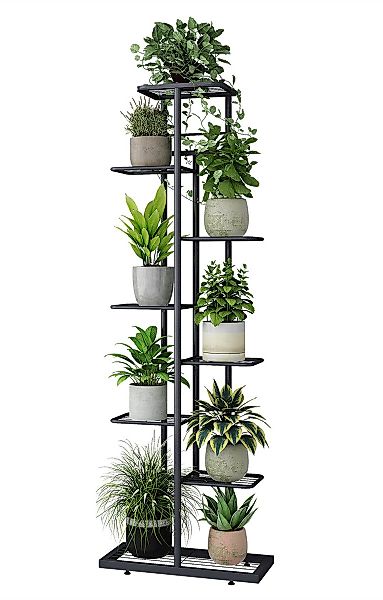 Simloveve Blumenständer (Innen-Außen Metall Blumentreppe, Pflanzen günstig online kaufen