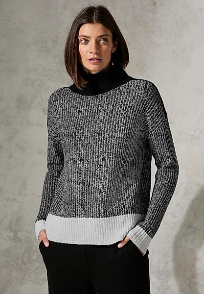 Cecil Rollkragenpullover, im Melange Look günstig online kaufen