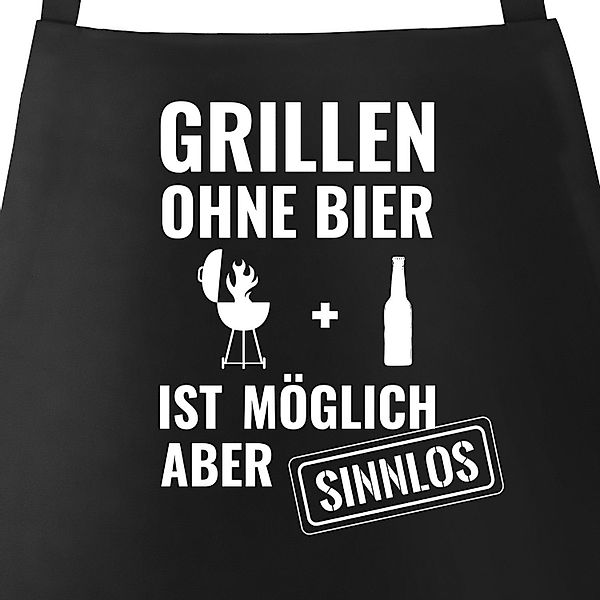 MoonWorks Grillschürze Grill-Schürze für Männer mit günstig online kaufen