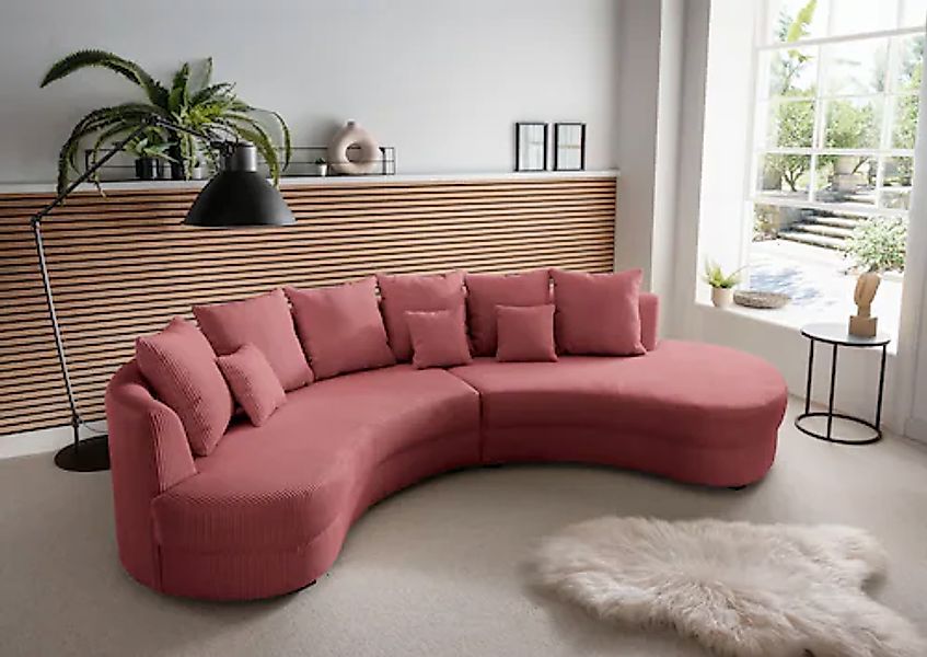 Home affaire Ecksofa »Limoncello organische Formensprache, OTTOs Choice, L- günstig online kaufen