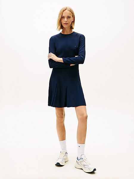 Tommy Jeans Minikleid TJW MINI F&F LS DRESS günstig online kaufen