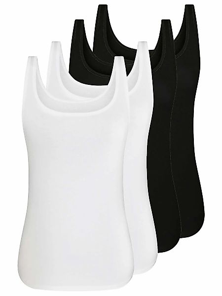 Sassa Achseltop "4er Sparpack Top CASUAL COMFORT" günstig online kaufen