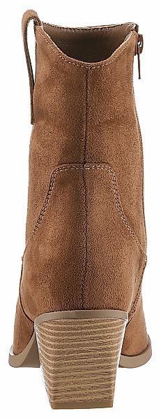 Aniston SHOES Westernstiefelette, Cowboystiefelette, Schlupfboots in günstig online kaufen