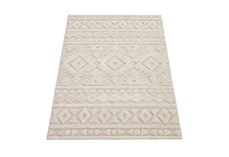 KADIMA DESIGN Teppich Struktur 3D Schlafzimmer schmutzabweisend Hochflor Te günstig online kaufen