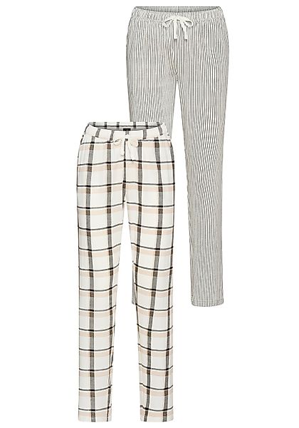 Vivance Dreams Pyjamahose mit Streifen oder Karos günstig online kaufen