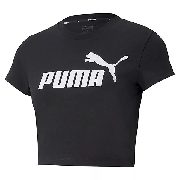 Puma Essential Slim Logo Kurzarm T-shirt L Puma Black günstig online kaufen