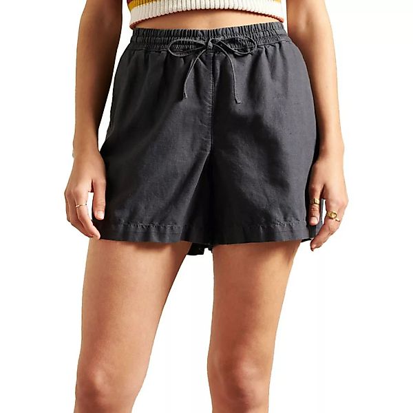 Superdry Linen Sunscorched Shorts Hosen XS Lauren Navy günstig online kaufen