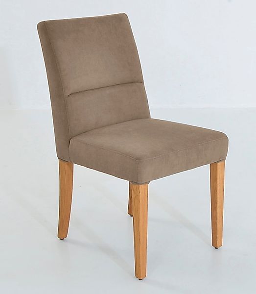 K+W Komfort & Wohnen 4-Fußstuhl "GOBY" () 4-Fuß-Holzstuhl in Wildeiche geöl günstig online kaufen