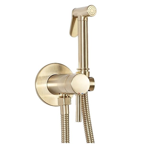 wohnwerk.idee Bidetarmatur Bidet Intimdusche Gold Matt günstig online kaufen