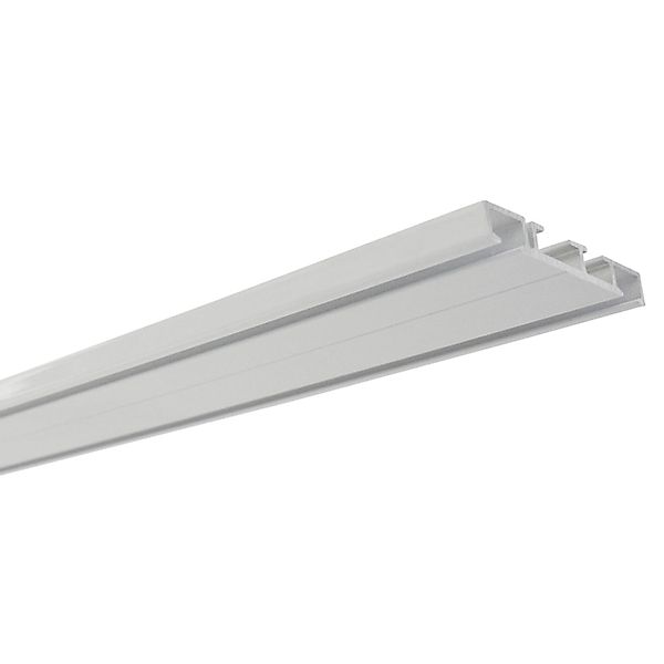 GARDINIA Vorhangschiene, 2-läufig, Fixmaß, Metall, Serie günstig online kaufen