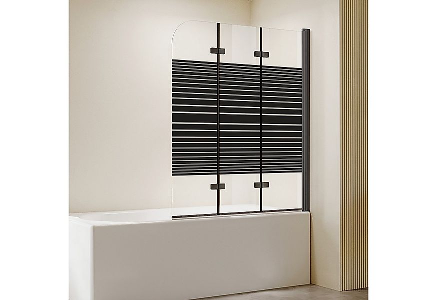 AmuseVera Badewannenfaltwand Duschwand für Badewanne Badewannenaufsatz 3 te günstig online kaufen