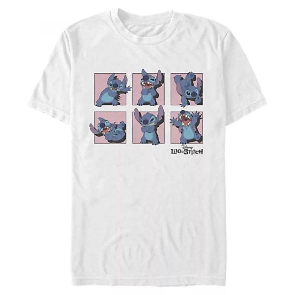 Disney - Lilo & Stitch - Stitch Poses - Männer T-Shirt günstig online kaufen