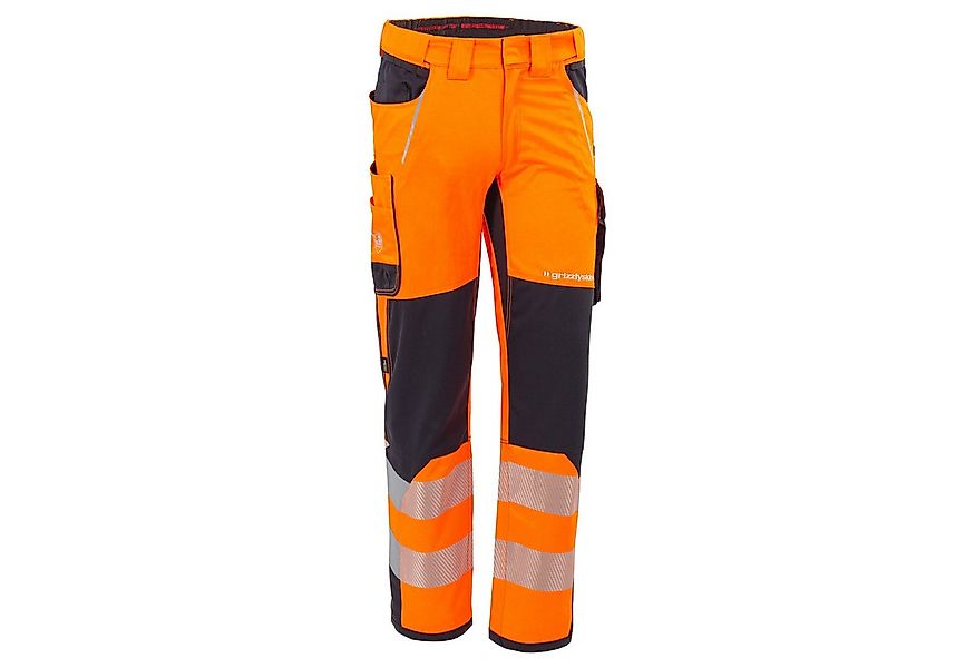 Qualitex Workwear Arbeitsbundhose modern Warnschutz-Arbeitshose (PSA Kat 2) günstig online kaufen