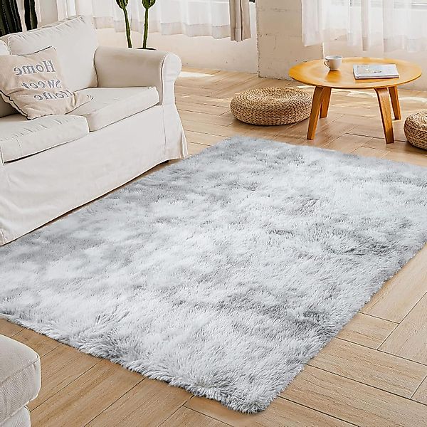 ROHATIM Hochflor-Teppich Hochflor Shaggy Teppich Flauschig günstig online kaufen