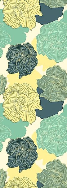 queence Vinyltapete »Matt« Motiv   bedruckt   botanisch   floral   gemuster günstig online kaufen