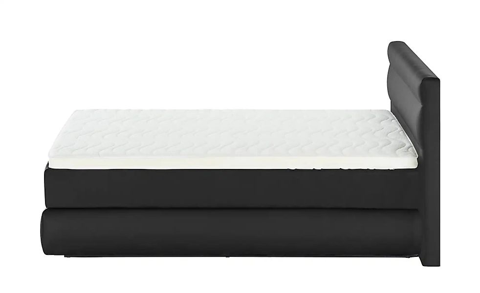Wohnwert Boxspringbett  Dormian Bolge Low ¦ schwarz ¦ Maße (cm): B: 160 H: günstig online kaufen