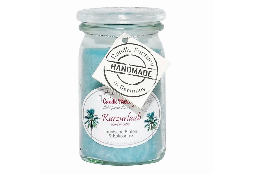 Candle Factory Duftkerze Candle Factory Baby Jumbo Kurzurlaub Duftkerze Dek günstig online kaufen