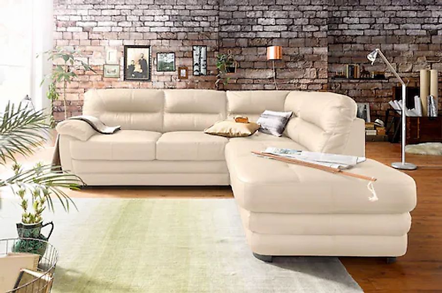 COTTA Polstergarnitur »Royale L-Form«, (Set), Set bestehend aus: Ecksofa & günstig online kaufen