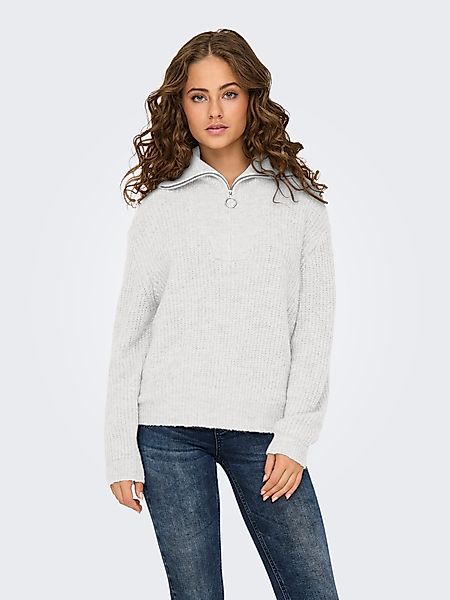 ONLY Strickpullover ONLBAKER L/S ZIP PULLOVER günstig online kaufen