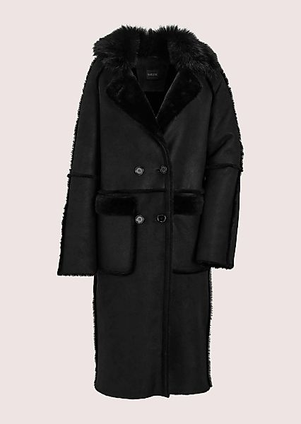 MADELEINE Langmantel "Lammfellmantel Eleganter Zweireiher aus hochwertigem günstig online kaufen