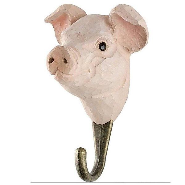 Wildlife Garden Garderobenhaken Kleiderhaken DecoHook Schwein günstig online kaufen