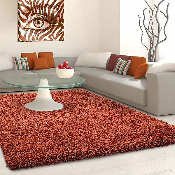 Ayyildiz Teppiche Hochflor-Teppich "Life Shaggy 1500" rechteckig 30 mm Höhe günstig online kaufen