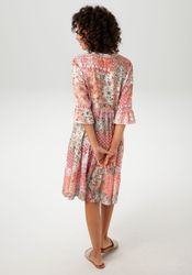 Aniston CASUAL Blusenkleid im farbharmonischen Muster-Mix, jedes Teil ein U günstig online kaufen