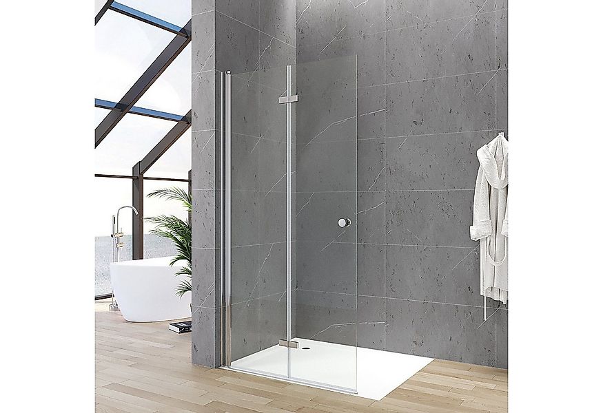 AQUABATOS Walk-in-Dusche Duschwand Duschabtrennung Glas Walk-In Dusche Dusc günstig online kaufen
