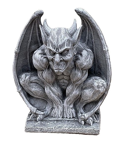 Stone and Style Gartenfigur Steinfigur Gargoyle günstig online kaufen