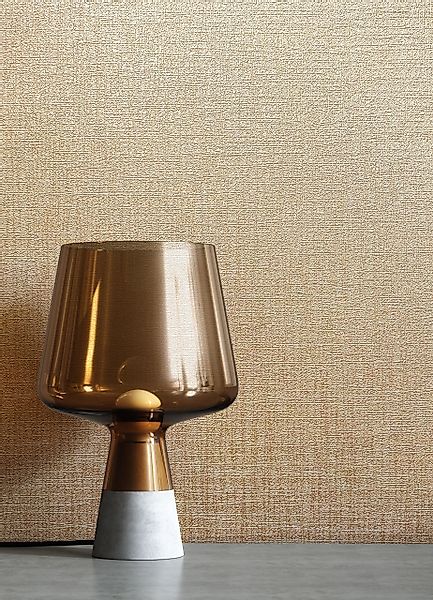 Newroom Vliestapete, Gold Tapete Uni Glänzend günstig online kaufen