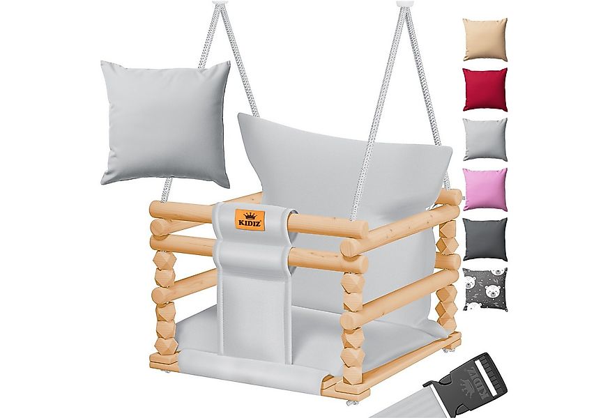 KIDIZ Babyschaukel, Kinderschaukel Schaukelsitz mit Polsterung günstig online kaufen