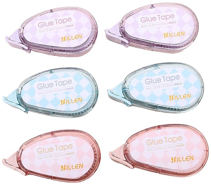 Coonoor Doppelklebeband 6er-Pack doppelseitiges selbstklebendes Klebeband m günstig online kaufen