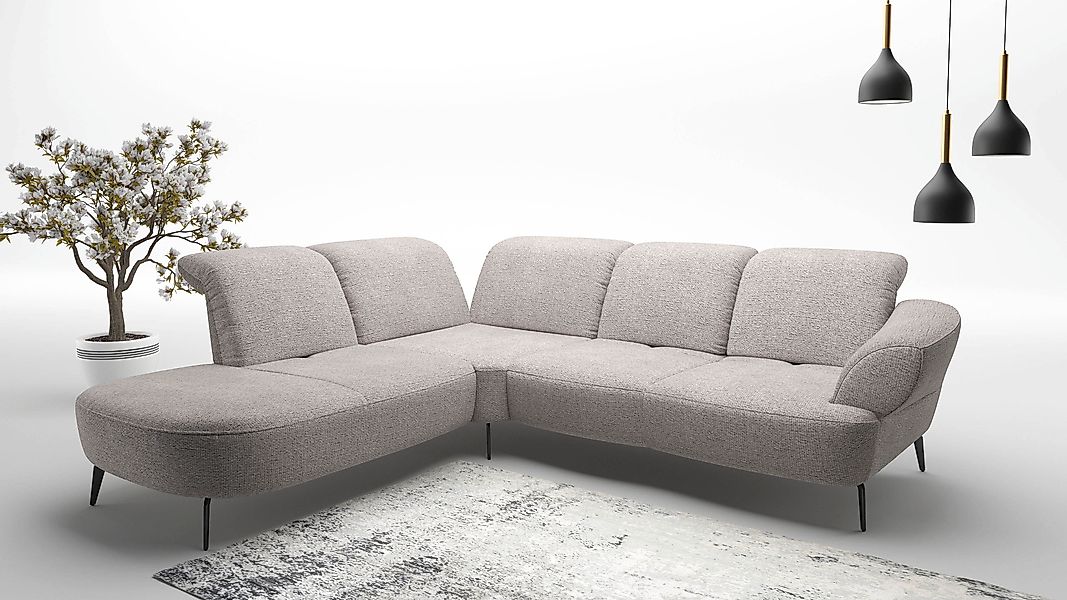 sit&more Ecksofa »Dance, L-Form, inkl. Sitztiefenverstellung« inkl. Click&S günstig online kaufen