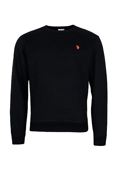 U.S. Polo Assn. Sweatshirt Sweater Pullover Orange Typ (1-tlg) günstig online kaufen