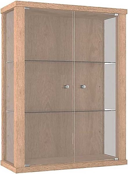K-Möbel Hängevitrine C1012 (Glasvitrine (80x60x25 cm) günstig online kaufen