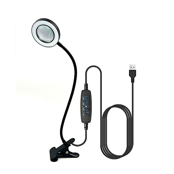 JOYOLEDER Klemmleuchte LED Lupenleuchte Klemmleuchte Ringlicht, günstig online kaufen