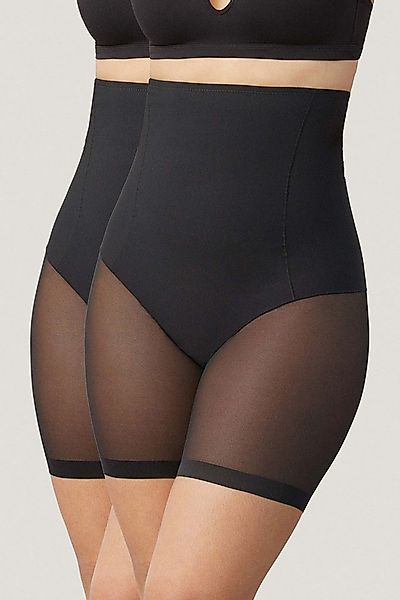 YSABEL MORA Shapinghose (2er Pack) hoch geschnitten, längeres Bein mit Tüll günstig online kaufen
