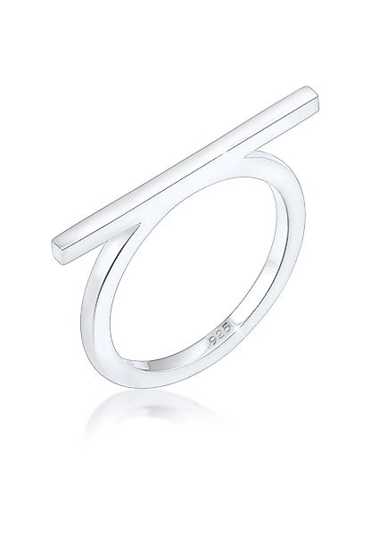 Elli Fingerring Geo Minimal Trend Steg günstig online kaufen