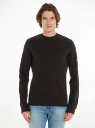 Calvin Klein Jeans Langarmshirt BADGE WAFFLE günstig online kaufen