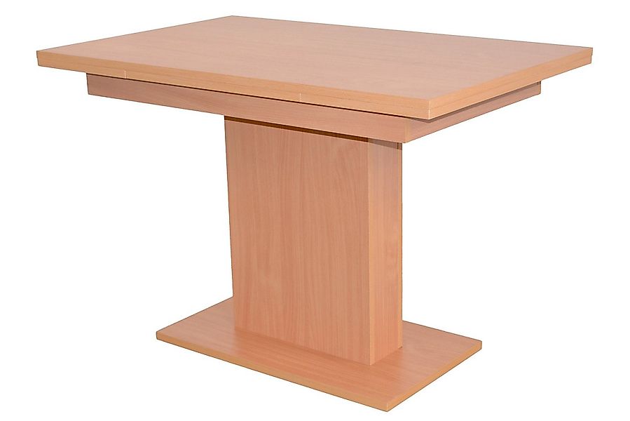 moebel-direkt-online Säulen-Esstisch in vier attraktiven Farbdekoren liefer günstig online kaufen