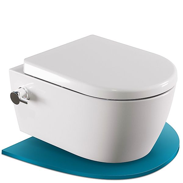 SSWW Dusch-WC mit Softclose WC-Sitz Tiefspül-WC günstig online kaufen