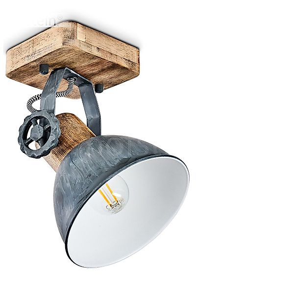 hofstein Wandleuchte »Cotes« Wandspot im Retro/Vintage günstig online kaufen