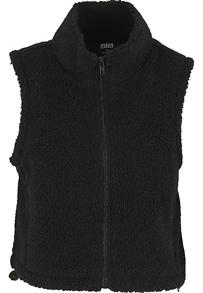 URBAN CLASSICS Steppweste "Urban Classics Ladies Short Sherpa Vest" günstig online kaufen