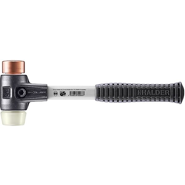Halder Simplex Schonhammer Ø 40 mm Kupfer   Nylon mit Verstärktem Tempergus günstig online kaufen