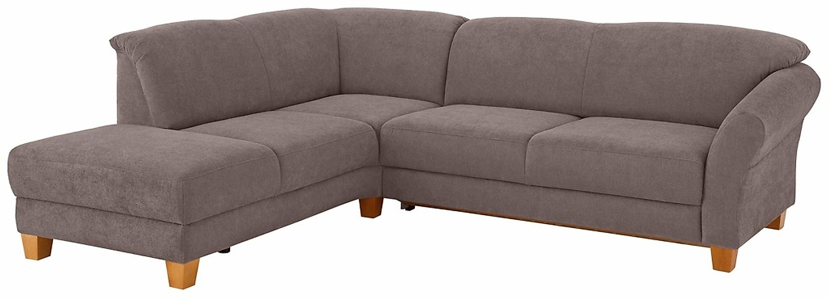 Home affaire Ecksofa »Gotland L-Form« wahlweise mit Sitztiefenverstellung + günstig online kaufen