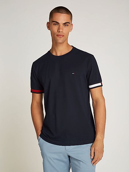 Tommy Hilfiger T-Shirt GLOBAL STRIPE FLAG günstig online kaufen