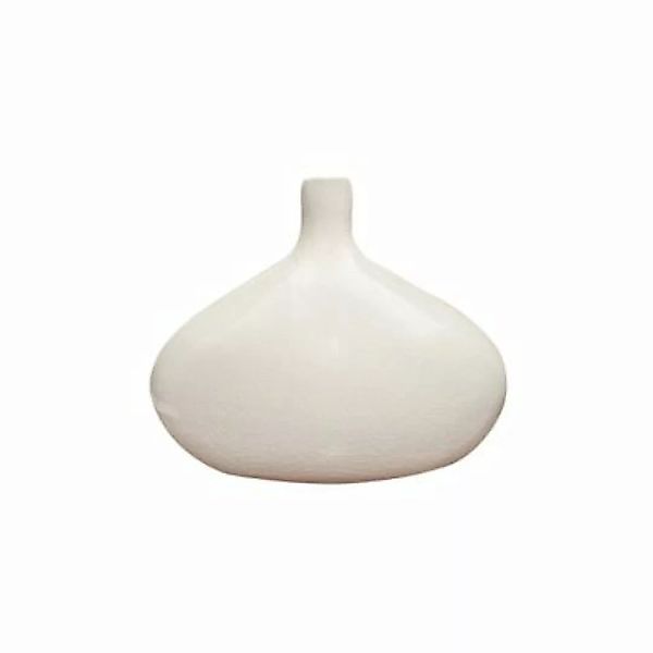 Beige & Stone Crackle Vase S weiß günstig online kaufen