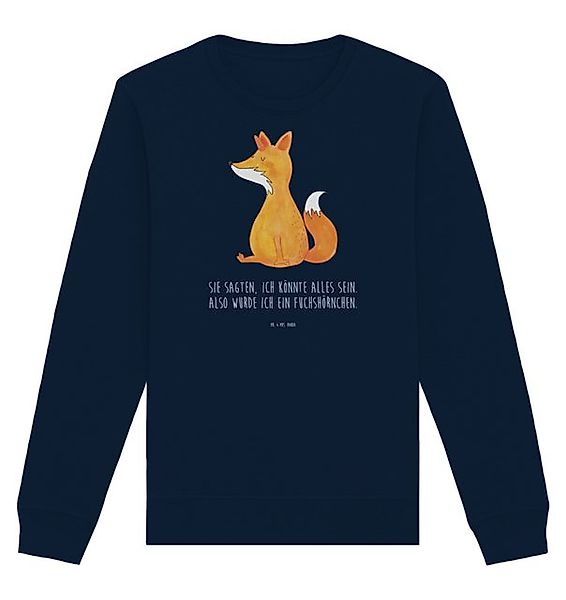 Mr. & Mrs. Panda Longpullover Größe XL Einhorn Fuchs - French Navy - Gesche günstig online kaufen